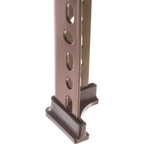 Accessoires pour corni&egrave;res perfor&eacute;es - Pied en plastique (montant simple) Advanced Consulting and Training Ltd.