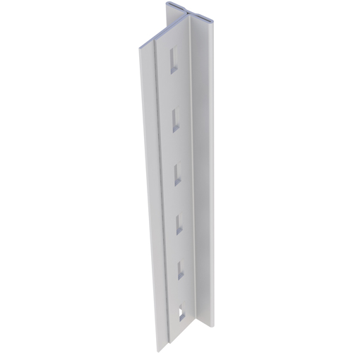 Montant en T pour rayonnage enclenchable Interlok, Acier, Hauteur 112" Advanced Consulting and Training Ltd.