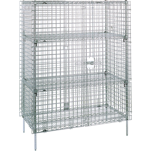 Security Carts, 5 Tiers, 38-1/2" W x 66-13/16" H x 21-1/2" D Advanced Consulting and Training Ltd.