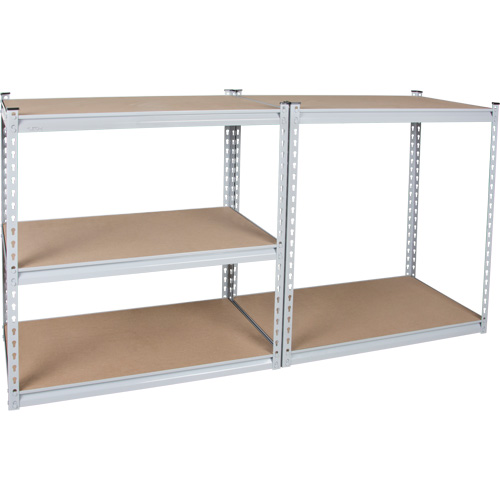 Heavy-Duty Shelving, Steel, Boltless, 1200 lbs. Capacity, 36" W x 72" H x 18" D Advanced Consulting and Training Ltd.