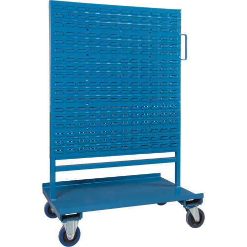 Bin/Pegboard Combo Rack, Double-sided, 38" W x 24-1/2" D x 55" H Advanced Consulting and Training Ltd.