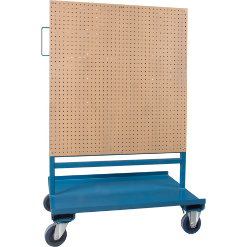 Bin/Pegboard Combo Rack, Double-sided, 38" W x 24-1/2" D x 55" H Advanced Consulting and Training Ltd.