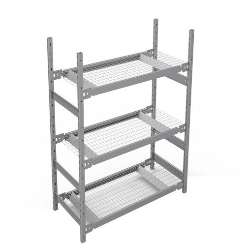 &eacute;tag&egrave;re de grande largeur, Acier, Sans boulons, Capacit&eacute; 1340 lb, 42" la x 60" h x 18" p Advanced Consulting and Training Ltd.
