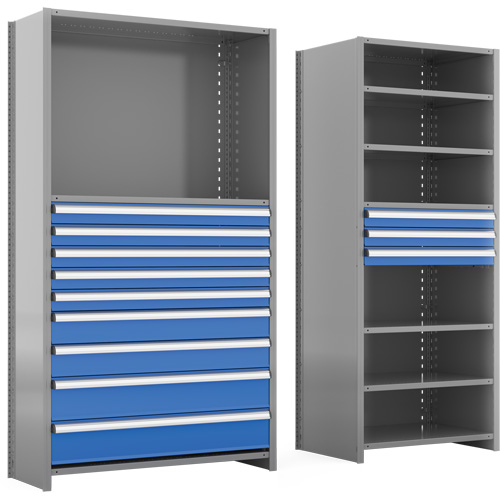 Cabinet d'entreposage &agrave; tiroirs int&eacute;gr&eacute; Interlok Advanced Consulting and Training Ltd.