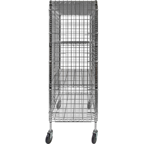 Chariot de s&eacute;curit&eacute;, Chrom&eacute;, 48" x 69" x 24", Capacit&eacute; 500 lb Advanced Consulting and Training Ltd.
