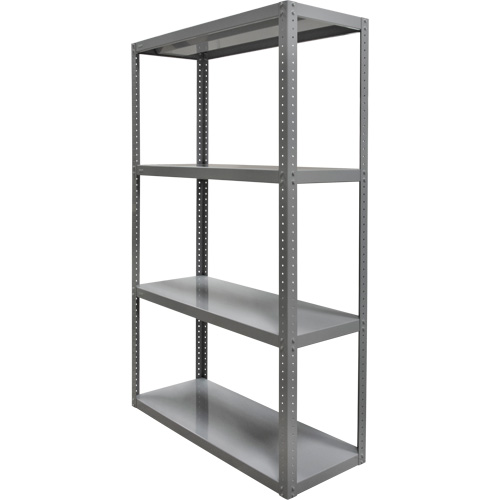 Heavy-Duty Shelving, Steel, Bolted, 3000 lbs. Capacity, 36" W x 72" H x 24" D Advanced Consulting and Training Ltd.