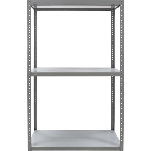 Heavy-Duty Shelving, Steel, Bolted, 3000 lbs. Capacity, 36" W x 72" H x 18" D Advanced Consulting and Training Ltd.