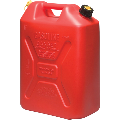 Jerricans, 5,3 gal. US/20,06 L, Rouge, Conformes aux normes CSA/ULC Advanced Consulting and Training Ltd.