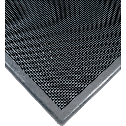 Sanitizing Footbath Mat No. 222, Rubber, 2' W x 2-2/3' L x 1/2" Thick, Black Advanced Consulting and Training Ltd.