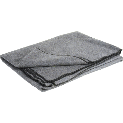 Flame-Resistant Wool Blanket, Wool, 84"L x 66"W Advanced Consulting and Training Ltd.