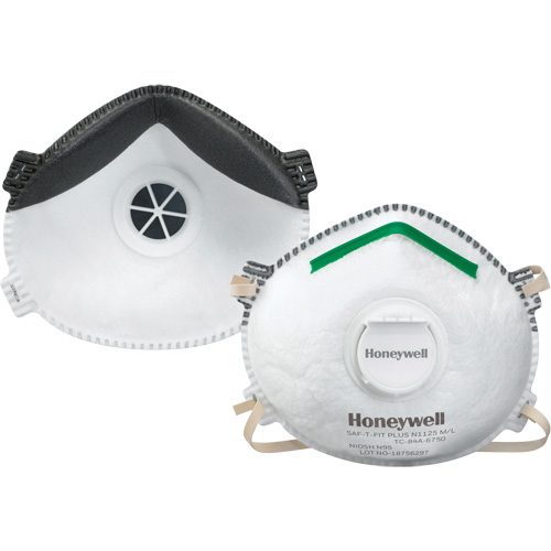 Respirateurs contre les particules Saf-T-Fit Plus N1125, N95, Certifi&eacute; NIOSH, Petit Advanced Consulting and Training Ltd.