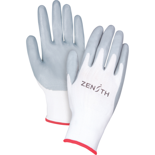 Gants l&eacute;gers enduits et respirants, 7/Petit, R&ecirc;vetement Mousse de nitrile, Calibre 13, Enveloppe en Polyester Advanced Consulting and Training Ltd.