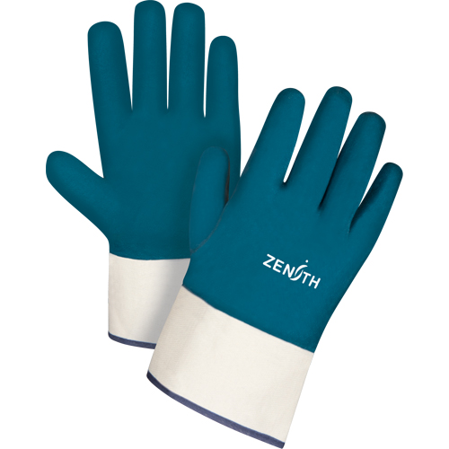 Heavyweight Safety Cuff Gloves, 11/2X-Large, Nitrile Coating, Cotton Shell Advanced Consulting and Training Ltd.