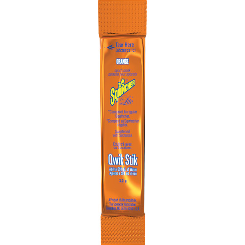 Sqwincher&reg; ZERO&reg; Qwik Stik Rehydration Drink, Powder, Orange Advanced Consulting and Training Ltd.