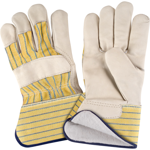 Gant pour ajusteur doubl&eacute;s pour l'hiver r&eacute;sistant &agrave; l'abrasion, T-Grand, Paume en Cuir fleur de vache, Doublure en Molleton de coton Advanced Consulting and Training Ltd.