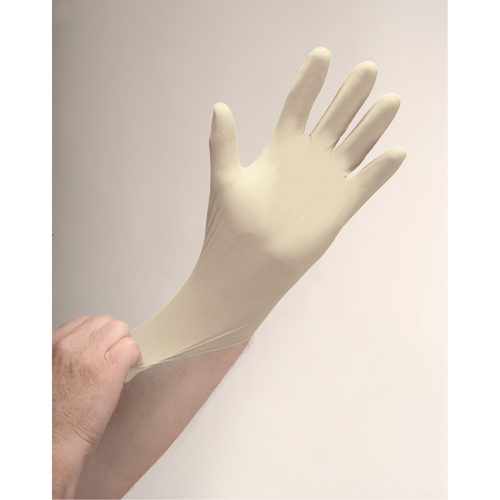 Premium Sensitive Skin Examination Gloves, X-Small, Latex, 4-mil, Powder-Free, Natural Advanced Consulting and Training Ltd.