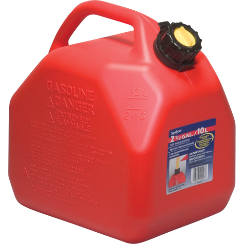 Jerry Cans, 2.5 US gal./10 L, Red, CSA Compliant/ULC Advanced Consulting and Training Ltd.