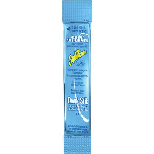Sqwincher&reg; ZERO&reg; Qwik Stik Rehydration Drink, Powder, Mixed Berry Advanced Consulting and Training Ltd.