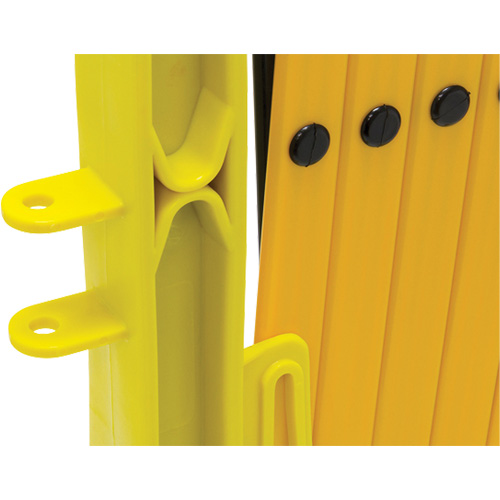 Xpandit Barricade, 36" H x 11.5' L, Black/Yellow Advanced Consulting and Training Ltd.