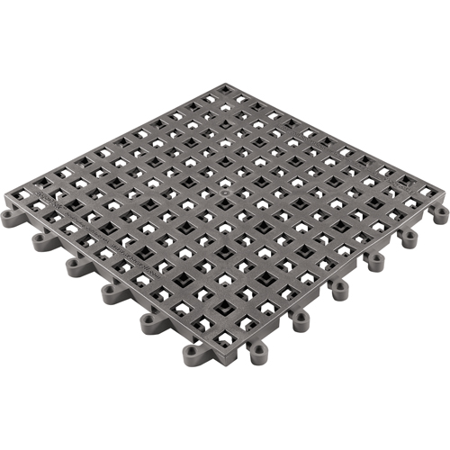 Tapis Ergodeck tout usage No 564 & No 566, PVC, 1-1/2' la c, 1-1/2' lo, 7/8" &eacute;paisseur, Charbon Advanced Consulting and Training Ltd.
