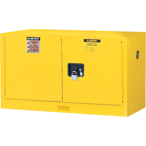 Armoire de s&eacute;curit&eacute; murale pour produits inflammables EX Sure-Grip , 17 gal., 2 Porte(s), 43" La x 24" h x 18" p Advanced Consulting and Training Ltd.