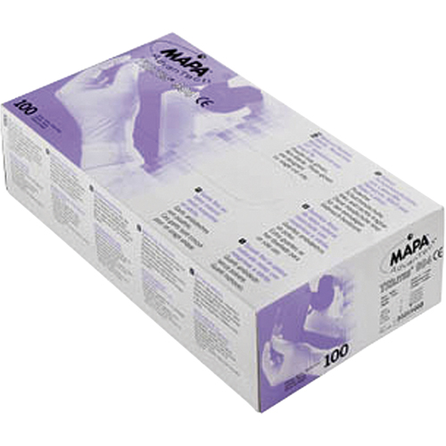 Gants en polym&egrave;re triple couche Trilites, Moyen, Latex/N&eacute;opr&egrave;ne/Nitrile, 6 mils, Sans poudre, Mauve Advanced Consulting and Training Ltd.
