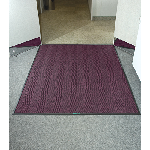 Waterhog&reg; Eco Elite Matting, Wiper/Scraper, 6' x 20' x 3/8", Maroon Advanced Consulting and Training Ltd.