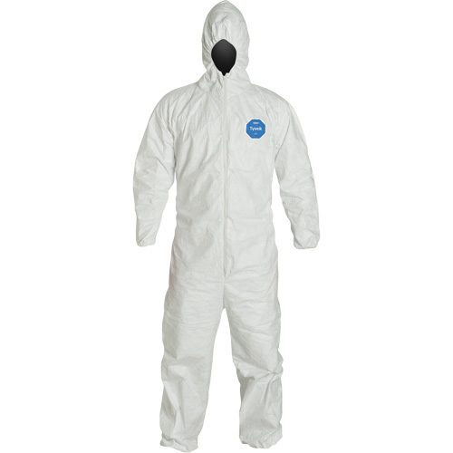 Combinaisons &agrave; capuchon, Moyen, Blanc, Tyvek 400 Advanced Consulting and Training Ltd.