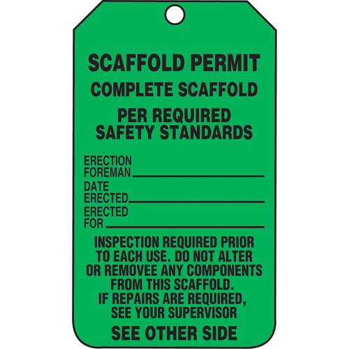 Inspection Tags, Cardstock, 3-1/8" W x 5-7/8" H, English Advanced Consulting and Training Ltd.