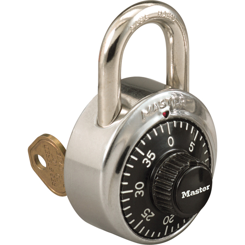 Padlock, Combination, Hardened Steel, 1-7/8" Width Advanced Consulting and Training Ltd.