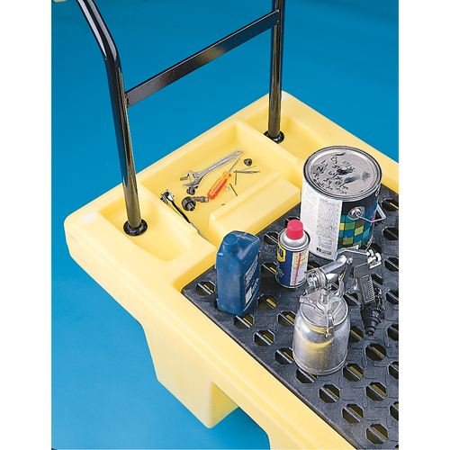 Poly-Spillcart Cart, 66.5" L x 29" W x 43.9" H, 57 US gal. Spill Cap. Advanced Consulting and Training Ltd.