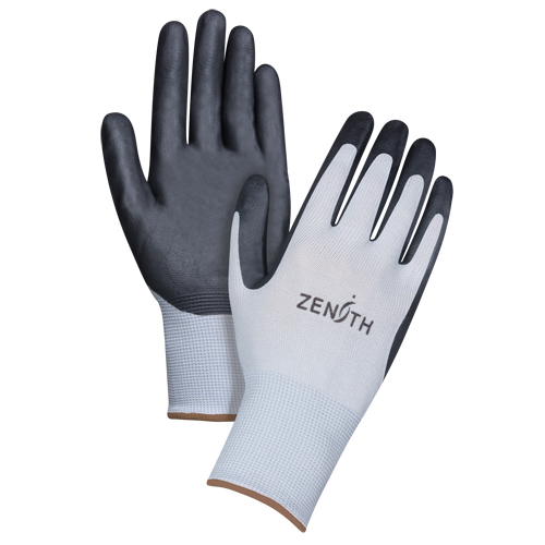 Gants l&eacute;gers enduits et respirants, 9/Grand, R&ecirc;vetement Mousse de nitrile, Calibre 13, Enveloppe en Polyester Advanced Consulting and Training Ltd.