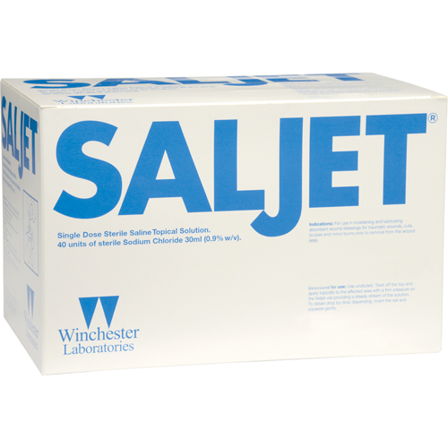 Solution saline Saljet, dose unique, 1,01 oz Advanced Consulting and Training Ltd.