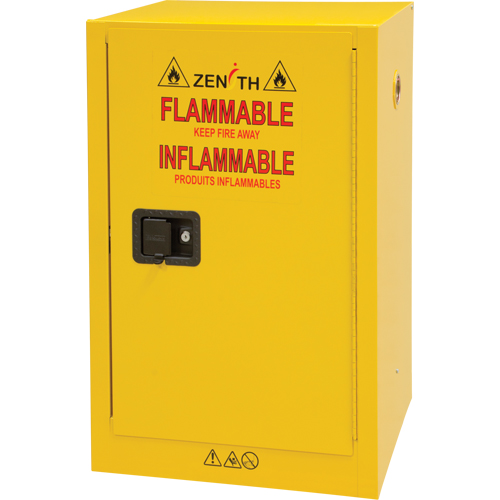 Armoire pour produits inflammables, 12 gal., 1 Porte(s), 23" La x 35" h x 18" p Advanced Consulting and Training Ltd.