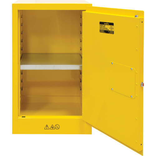 Armoire pour produits inflammables, 12 gal., 1 Porte(s), 23" La x 35" h x 18" p Advanced Consulting and Training Ltd.