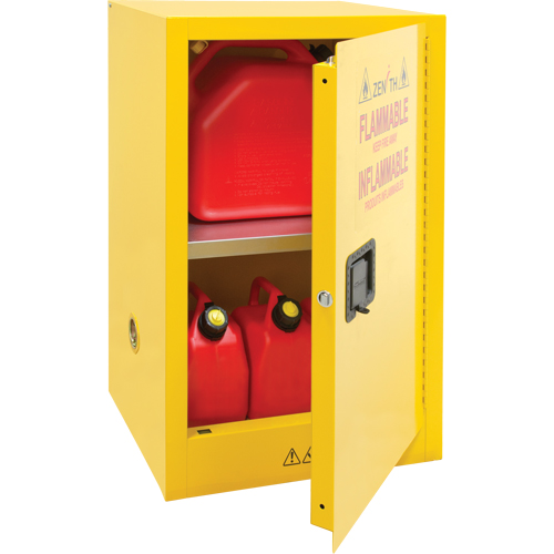 Armoire pour produits inflammables, 12 gal., 1 Porte(s), 23" La x 35" h x 18" p Advanced Consulting and Training Ltd.