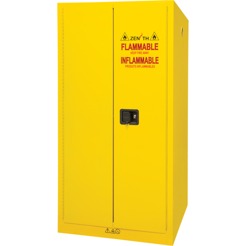 Armoire pour produits inflammables, 60 gal., 2 Porte(s), 34" La x 65" h x 34" p Advanced Consulting and Training Ltd.