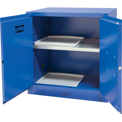 Armoire pour liquides corrosifs, 22 gal., 35" x 35" x 22" Advanced Consulting and Training Ltd.