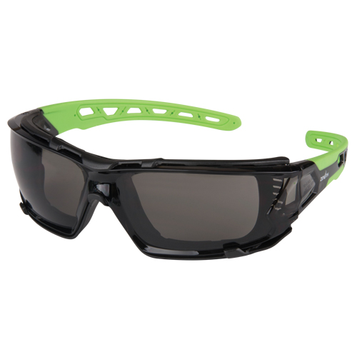 Lunettes de s&eacute;curit&eacute; s&eacute;rie Z2500 avec joint en mousse, Lentille Grise/fum&eacute;e, Anti-&eacute;gratignures, ANSI Z87+/R&eacute;pond ou surpasse la norme CSA Z94.3 Advanced Consulting and Training Ltd.