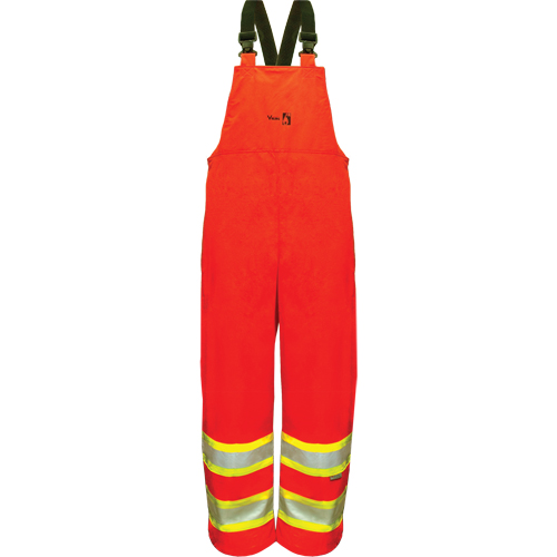 Hi-Vis FR/PU Safety Rain Bib Pants, 4X-Large, Orange Advanced Consulting and Training Ltd.