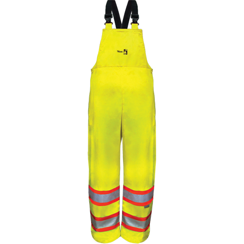 Hi-Vis FR/PU Safety Rain Bib Pants, 4X-Large Advanced Consulting and Training Ltd.