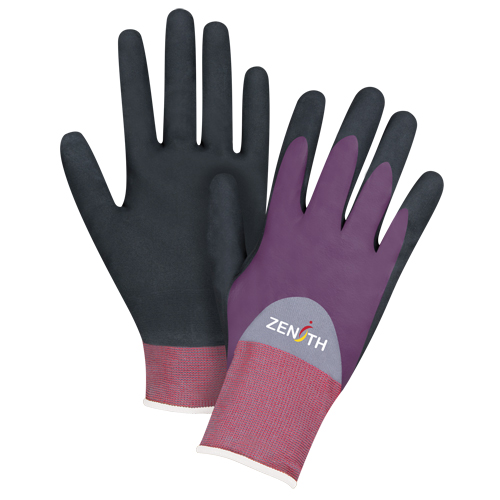 ZX-2 Premium Coated Gloves, 8/Medium, Nitrile/Foam Nitrile Coating, 18 Gauge, Nylon Shell Advanced Consulting and Training Ltd.