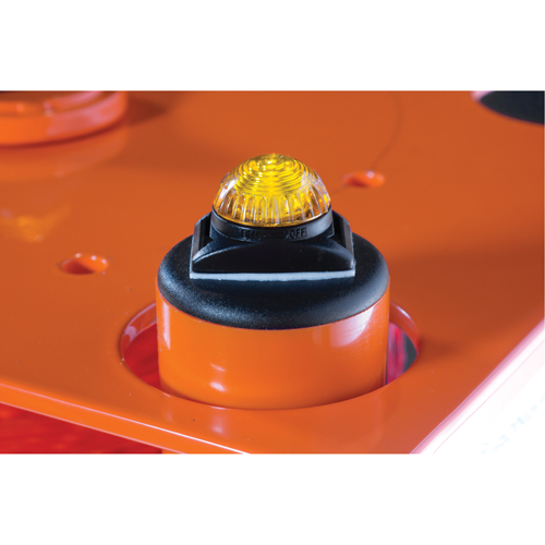 Lights for Portable Safety Zone Barrier Advanced Consulting and Training Ltd.