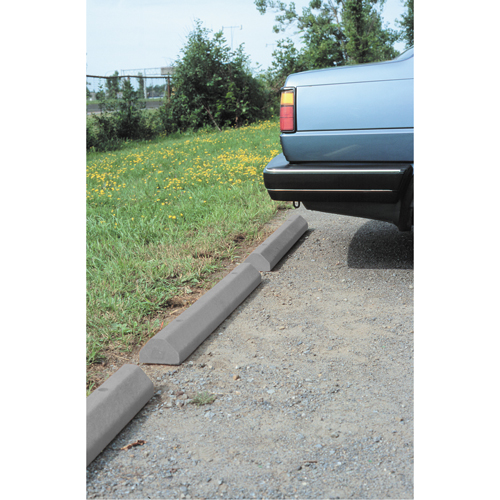 Car Stops, Plastic, 6' L, Grey Advanced Consulting and Training Ltd.