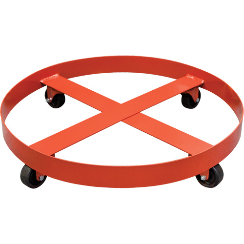 Poly-Collector Drum Dolly, 27.5" dia. x 5.5" H Advanced Consulting and Training Ltd.
