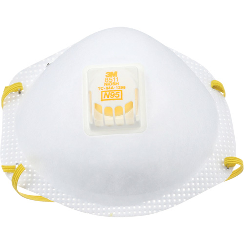 Respirateur contre les particules 8511, N95, Certifi&eacute; NIOSH Advanced Consulting and Training Ltd.