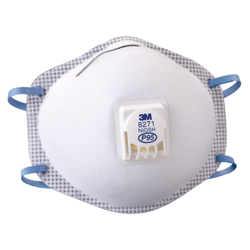 Respirateurs contre les particules 8271, P95, Certifi&eacute; NIOSH Advanced Consulting and Training Ltd.