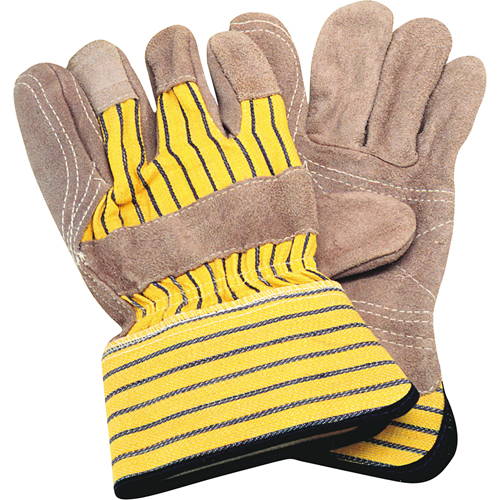 Double-Palm Fitters Gloves, Large, Split Cowhide Palm, Cotton Inner Lining Advanced Consulting and Training Ltd.