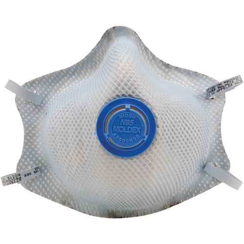 2500 Particulate Respirators, N95, NIOSH Certified, Large/Medium Advanced Consulting and Training Ltd.