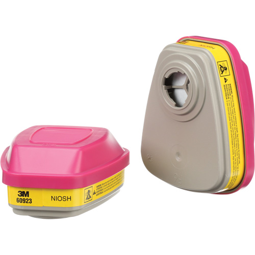 6000 Series Respirator Cartridges, Gas/Vapour Cartridge, Organic Vapour/Acid Gas/P100 Advanced Consulting and Training Ltd.